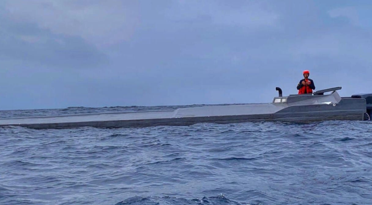 Cómo fue la captura del narcosubmarino más grande fabricado en Colombia