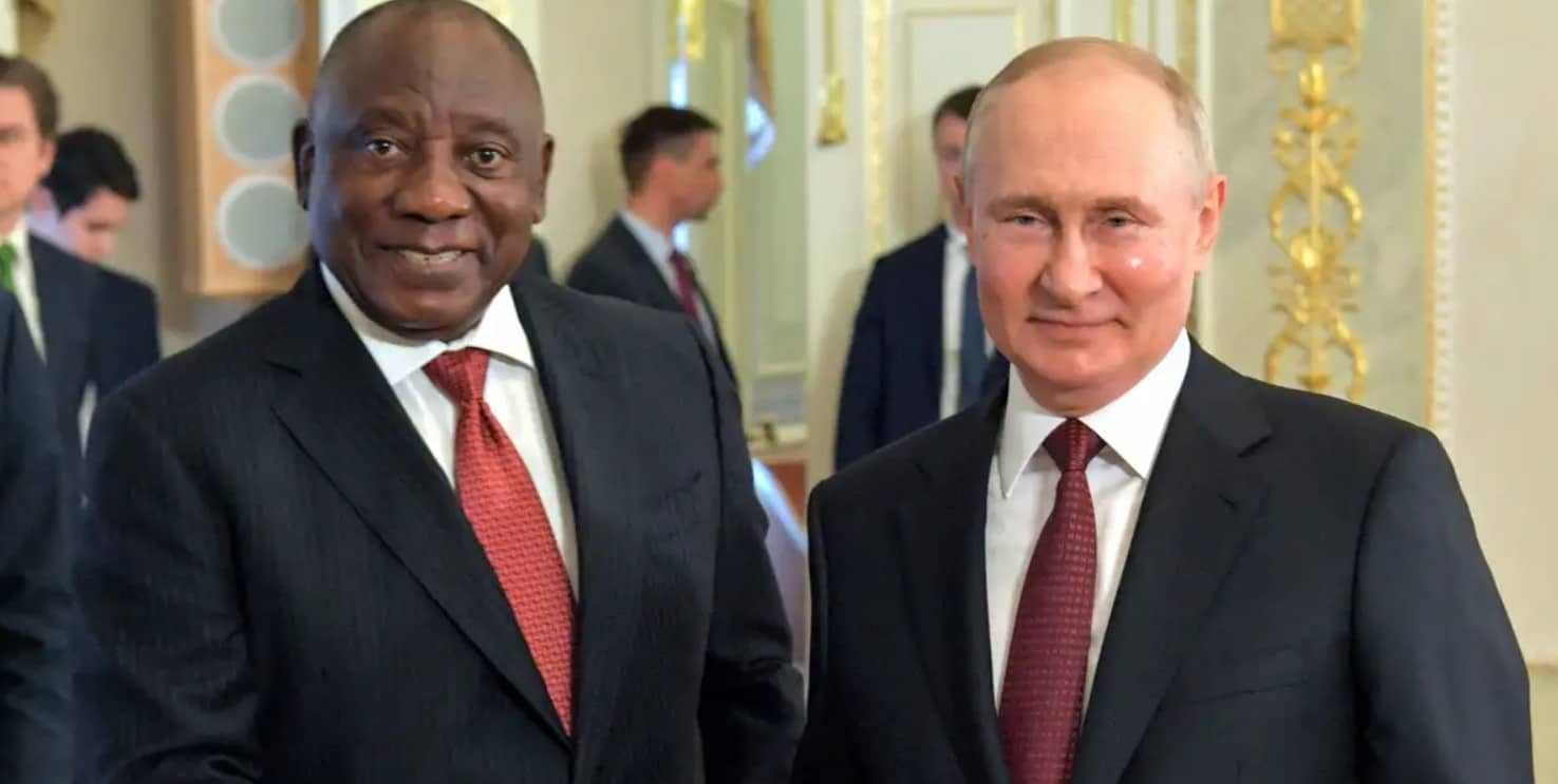 El dilema de Sudáfrica ante la próxima visita de Vladimir Putin