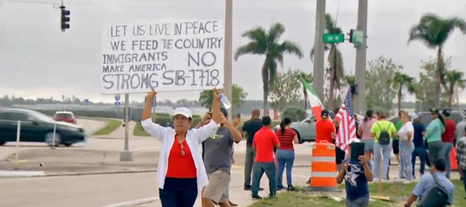 Trabajadores inmigrantes abandonan Florida por nueva Ley de DeSantis