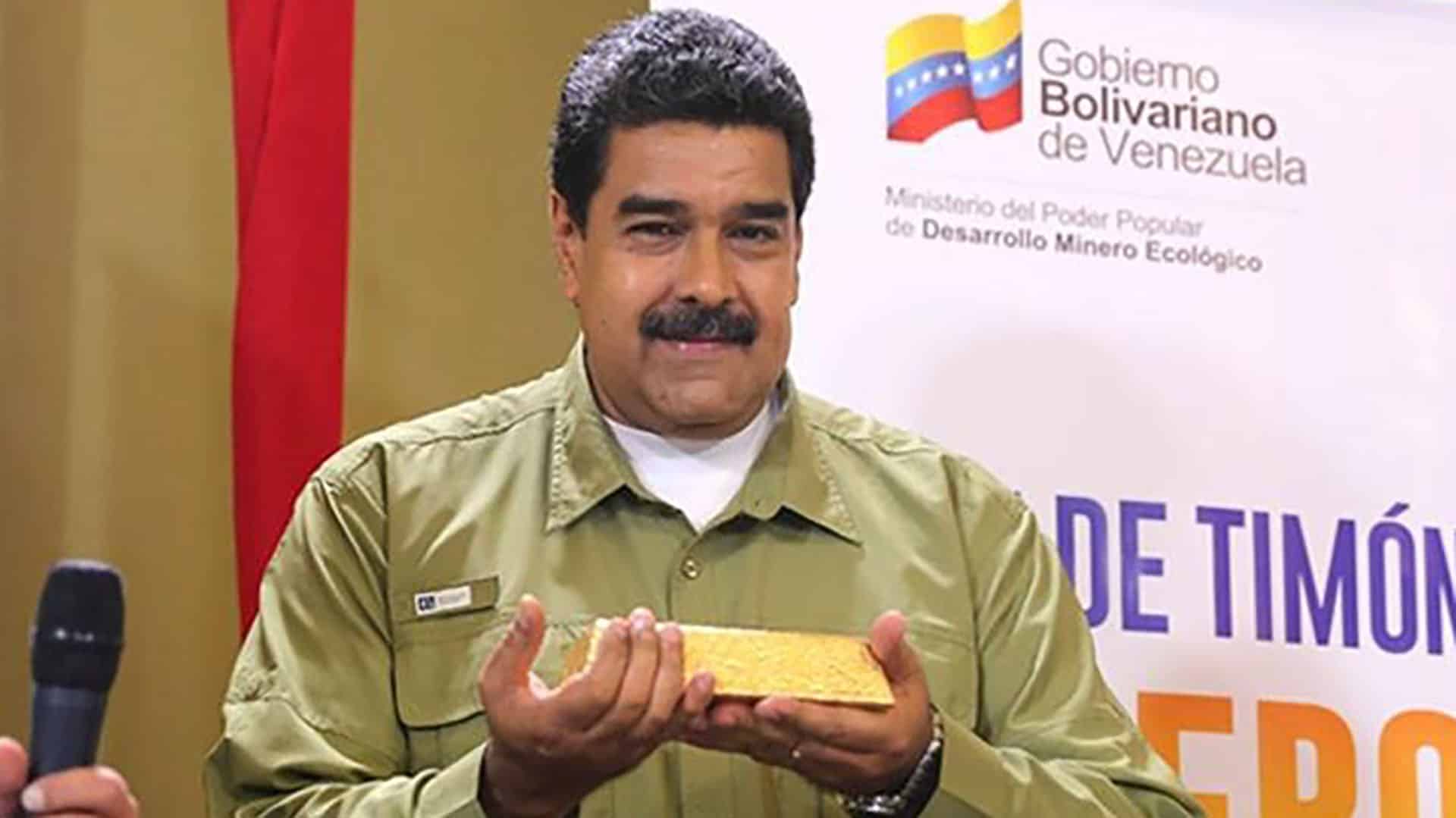 En los últimos seis meses, el régimen de Maduro redujo las reservas de oro en casi 12%