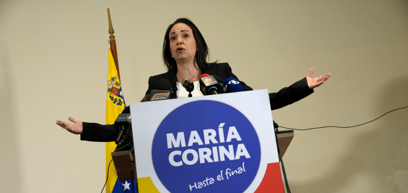 María Corina Machado se convierte en el punto de honor del acuerdo entre Joe Biden y Nicolás Maduro