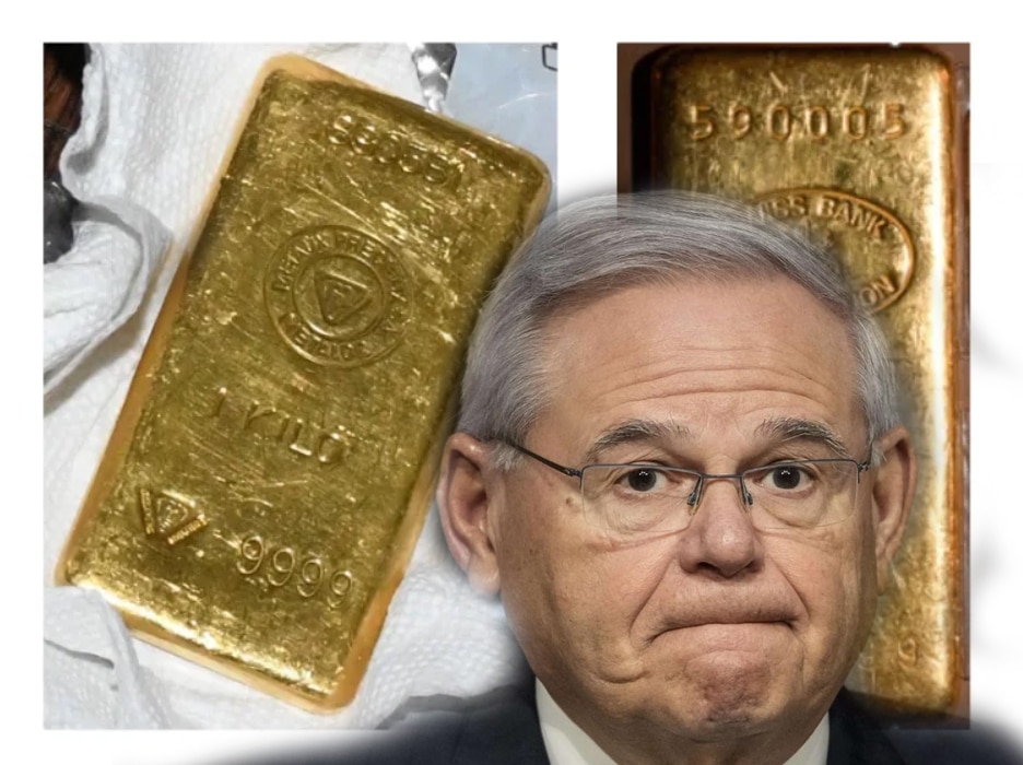 Revelan el oscuro origen de los lingotes de oro encontrados al senador demócrata Bob Menéndez